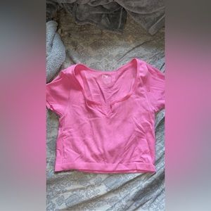 small t-shirt pink pacsun